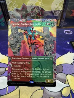 Scarlet Spider, Ben Reilly (Borderless) Marvel's Spider-Man Foil - Image 1