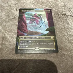 Ketria Triome Showcase #310 Ikoria: Lair of Behemoths Magic: The Gathering NM - Image 1