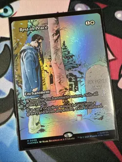 Rest In Peace Foil Borderless Spider Man Magic The Gathering M 0006 - Image 5