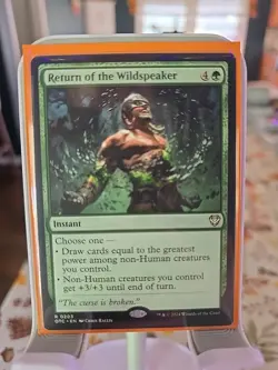 Return of the Wildspeaker Commander: Outlaws of Thunder Junction Regular - Image 1