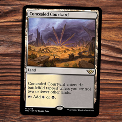 Concealed Courtyard - Outlaws of Thunder Junction - MTG - Image 1