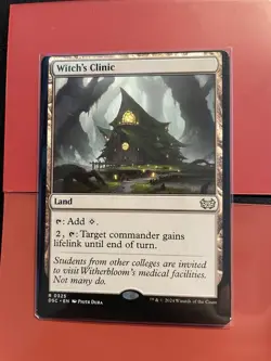 MTG Miscut/Misprint Witch’s Hut Duskmourn Commander Set - Image 1
