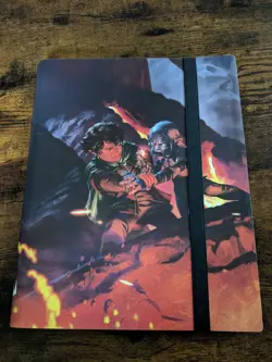 MTG Lord of the Rings Frodo 9 Pocket Binder Ultra Pro Magic The Gathering LOTR - Image 1