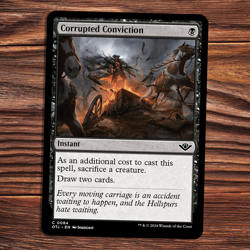 Corrupted Conviction - Outlaws of Thunder Junction - MTG - Image 1