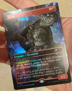 Xorn (Rainbow FOIL) - MTG - Near Mint (Secret Lair - Dungeons & Dragons drop) - Image 3