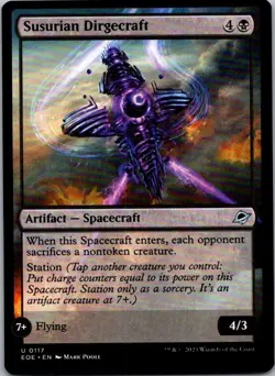 Susurian Dirgecraft U Artifact - Spacecraft Edge of Eternities 117 Near Mint - Image 1