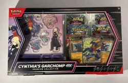 Pokemon TCG Cynthia’s Garchomp ex Premium Collection box New/Factory Sealed - Image 1