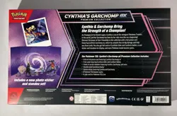 Pokemon TCG Cynthia’s Garchomp ex Premium Collection box New/Factory Sealed - Image 2