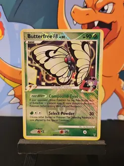 Pokemon TCG Butterfree [FB] Supreme Victors 17/147 Cross Hatch Holo NM - Image 1