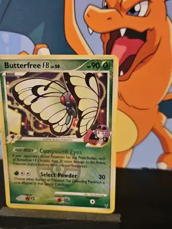 Pokemon TCG Butterfree [FB] Supreme Victors 17/147 Cross Hatch Holo NM - Image 5