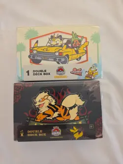 2 Pokemon World 2025 Exclusive Double Deck Boxes - Image 1