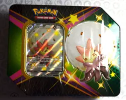 Pokemon TCG Shining Fates Eldegoss V Tin Factory Sealed NEW - Image 1