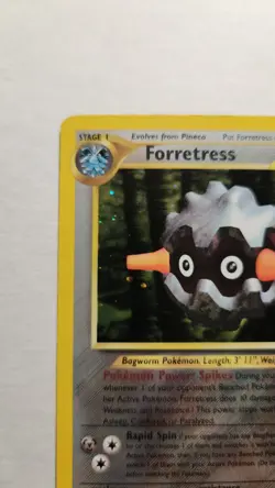 2001 Vintage Forretress 2/75 - Neo Discovery Holo Rare - Pokemon TCG - NM - Image 5