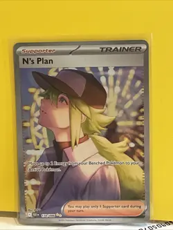 N’s Plan 170/86 - Special Illustration Rare - Black Bolt - Pokemon TCG - NM/M - Image 1