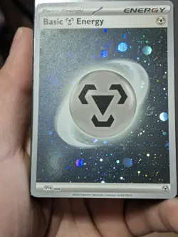 Pokemon 151 Metal Energy HD Holo Variant With Hd Swirl RARE - Image 2