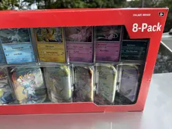 Pokemon TCG Prismatic Evolutions Costco 8 Mini-Tin Bundle - Image 4