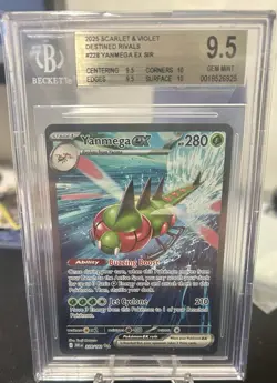 Pokemon TCG Yanmega EX Sir 228/182 Sv10: Destined Rivals Gem Mint BGS 9.5 - Image 1
