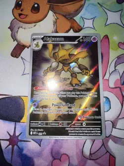Alakazam MEP 009 - Mega Evolution Pokemon Center Stamped Promo - Image 2