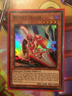 Yu-Gi-Oh! TCG Rokket Tracer Structure Deck: Rokket Revolt SDRR-EN002 1st Edition - Image 1