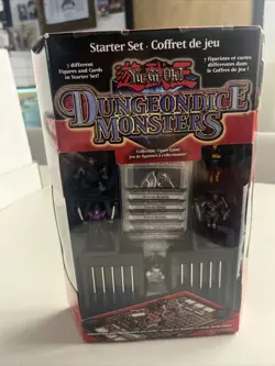 Yu-Gi-Oh 1996 Dungeondice Monsters Collectable Figure Board Game Starter Set NEW - Image 1