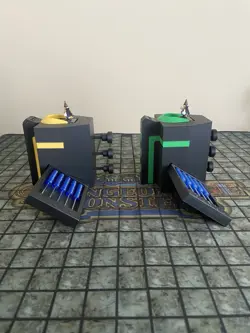 Yugioh Dungeon Dice Monsters Custom Heart Counter + Crest Counter Holder BLK/G/Y - Image 5