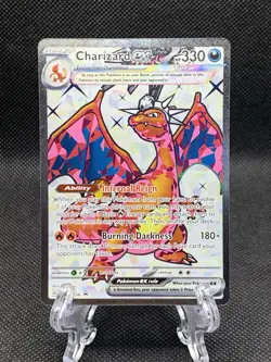 Pokemon TCG Charizard EX SVP056 Black Star Holo Promo Card NM/M Condition - Image 1