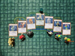 Yugioh Dungeon Dice Monsters Figure Card Lot Custom! DDM custom - Image 1