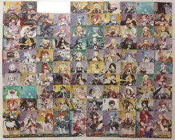 Lot of 100 Weiss Weiβ Schwarz Azur Lane Trading Card set - Image 1