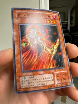 Yugioh 2001 Spell Of Mask Card Fire Princess Super Rare SM-33 Japanese - Image 2