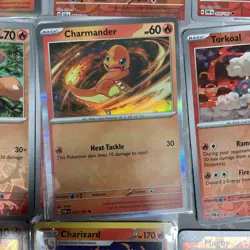 Pokemon Flame Holo Card Lot of 66 Cards In Great Condition See Photos - Image 2