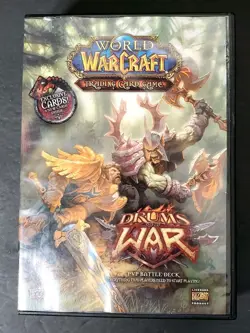2008 Upper Deck WORLD OF WAR CRAFT "Drums of War" Battle Deck trading card game - Image 1