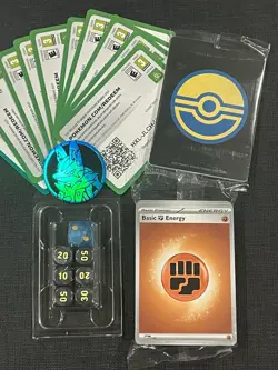 Pokemon - Mega Lucario - Sealed Pack Of ENEEERGY cards, Dice, Dividers, Coin, - Image 2