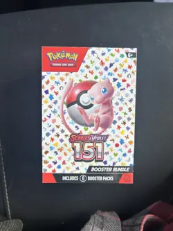 Pokemon 151 Scarlet Violet Booster Bundle 6 Packs, New Sealed TCG Cards - Image 1