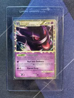 Gengar Prime 94/102 Heartgold Soulsilver Triumphant Holo Card Pokemon - Image 1
