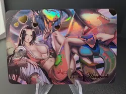 boa hancock One Piece Anime Card Waifu Doujin Holo - Image 2