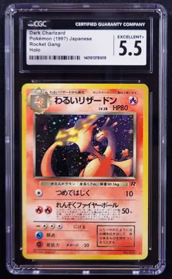 Dark Charizard #6 ~ Pokemon Card Japanese Rocket Gang ~ WOTC - Image 1