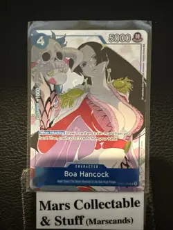 Boa Hancock Gift Collection 2023 OP02-059 Alt Art Holo Foil Rare One Piece Card - Image 1