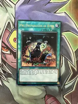 RA01-EN055 Pre-Preparation Of Rites Quarter Century 1st Edition NM Yugioh Card - Image 1