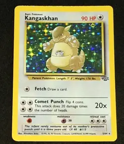 Pokemon TCG Kangaskhan 6 Card Lot Includes Vintage Holo, 2 Ex, 1 Ex Full Art ETC - Image 2