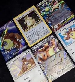 Pokemon TCG Kangaskhan 6 Card Lot Includes Vintage Holo, 2 Ex, 1 Ex Full Art ETC - Image 4
