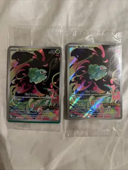 Pokemon Card Bulbasaur 133/132 Mega Evolution Stamped Promos Sealed - Image 1