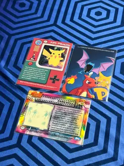 Pokemon TOPPS Card Lot - 3 Cards Bundle - Pikachu Staryu Mewtwo - Image 4