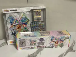 NEW[2BOX] Pokemon Card Game play mat Set 1+ Scarlet & Violet Collection Set 1 - Image 1
