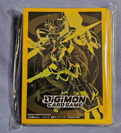 Digimon Card Game Official Card Sleeves Ver. Alphamon Bandai Card Fest Exclusive - Image 1