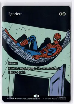 Reprieve (Borderless) 5 MTG Marvel Eternal-Legal FOIL NM/M - Image 1