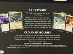 FINAL FANTASY Limit Break Commander Deck Brand new Ships Fast Small crease - Image 2