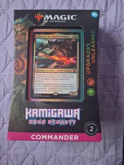 WOTC MTG Kamigawa Neon Dynasty Upgrades Unleashed Deck - Image 1
