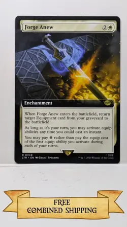 Forge Anew (Extended Art) Universes Beyond: the Lord of the Rings: Tales of... - Image 1