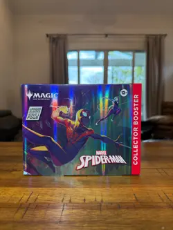 Magic The Gathering Spider-Man Omega Collector Booster NEW SEALED IN BOX - Image 1