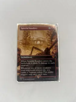 Spiteful Banditry (Extended Art) [Lord of the Rings] (LTR) [MTG] Magic 439 - Image 1
